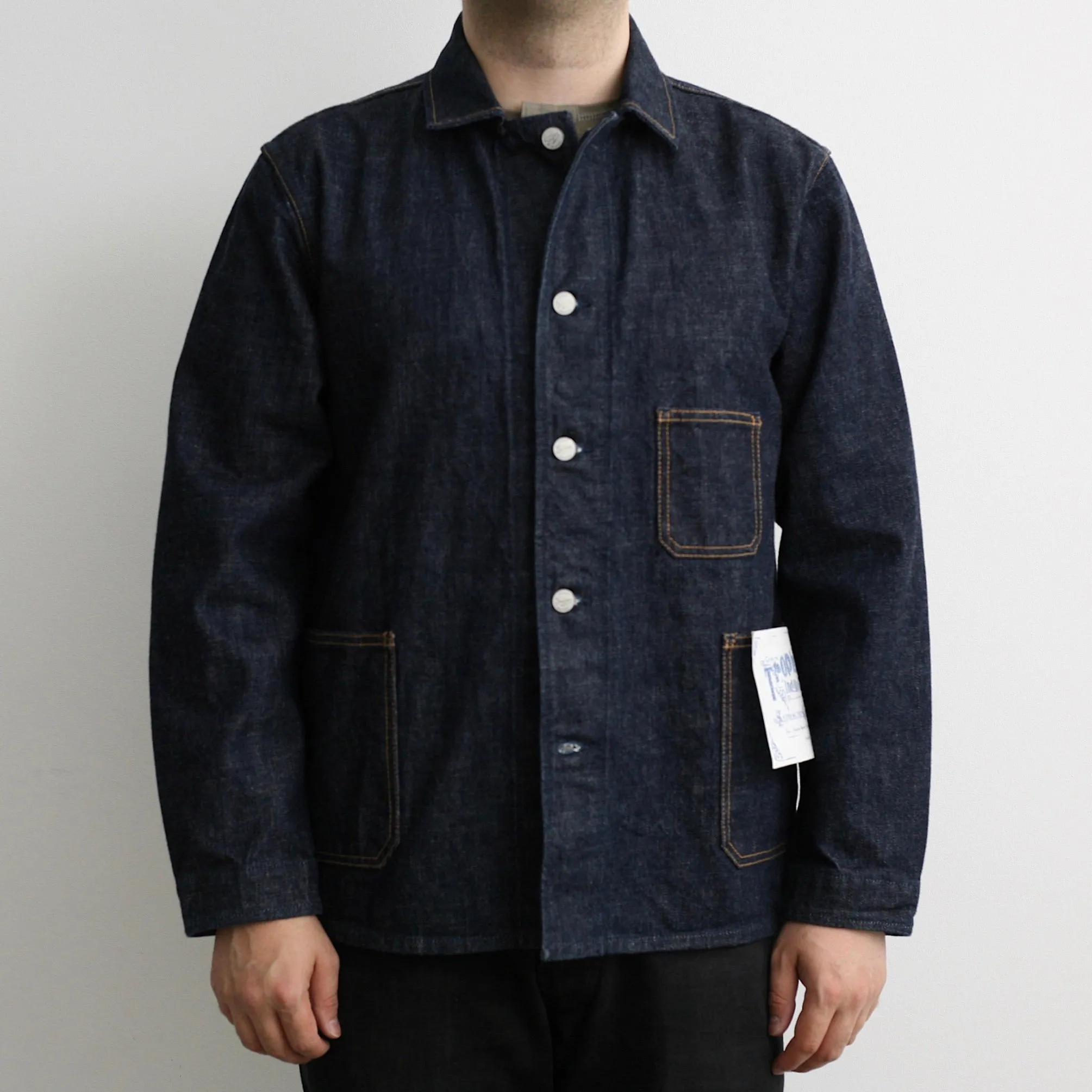 2504 Authentic Denim Coverall in Indigo - OW