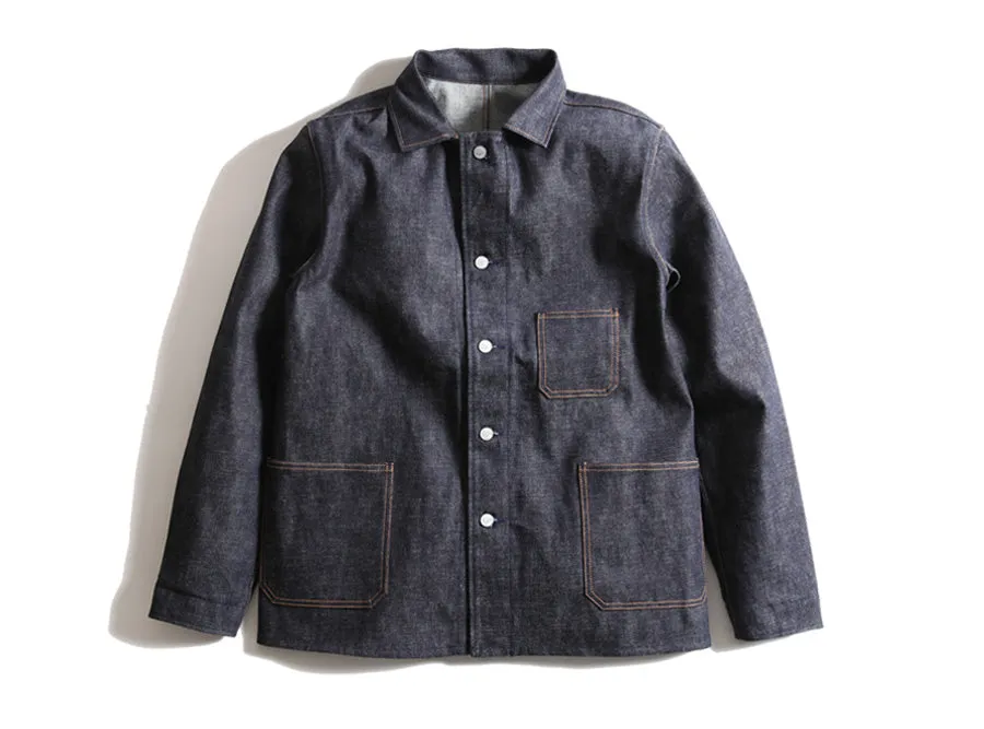 2504 Authentic Denim Coverall in Indigo - OW