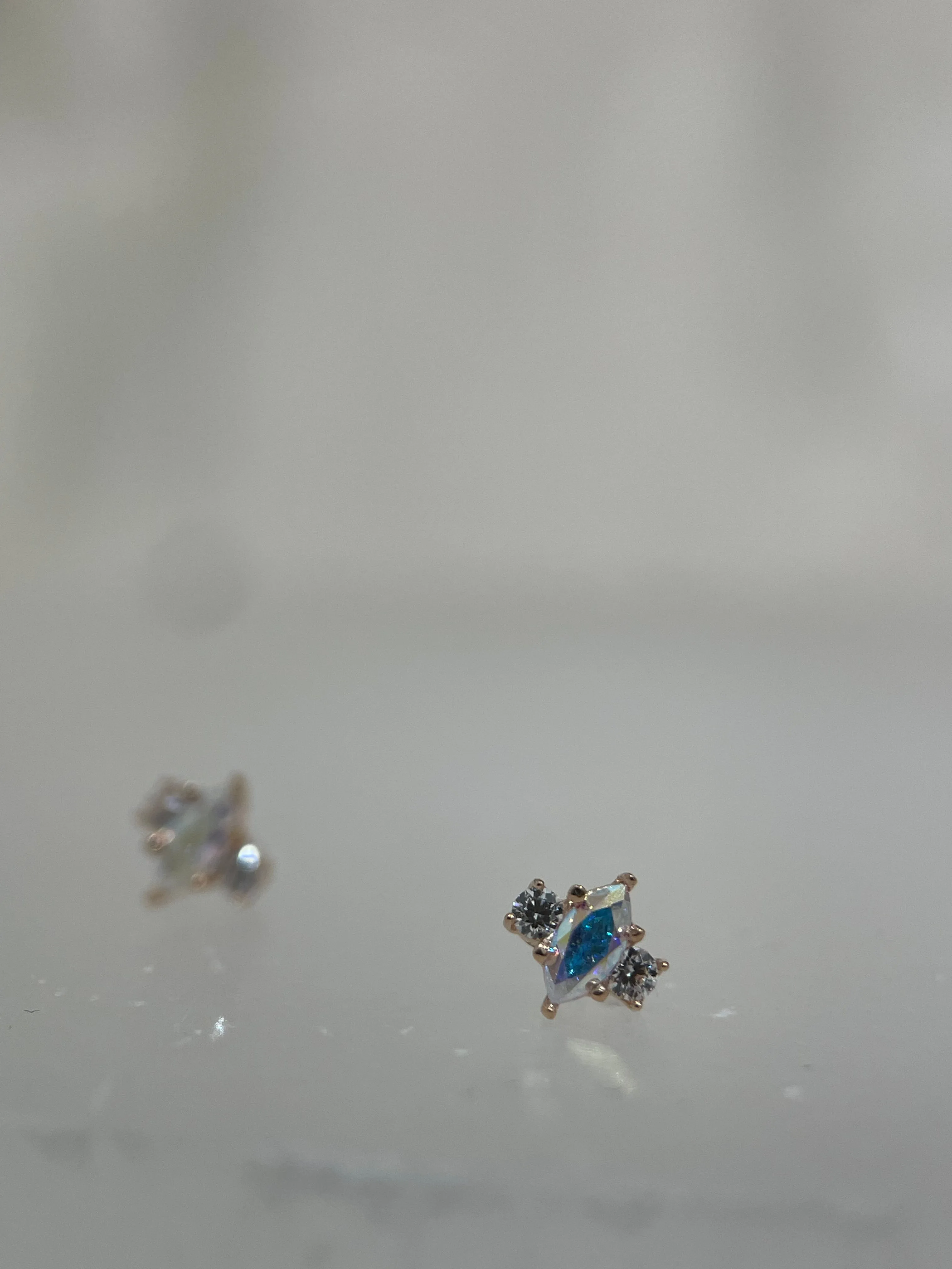 Anatometal Marquise with Side Accents