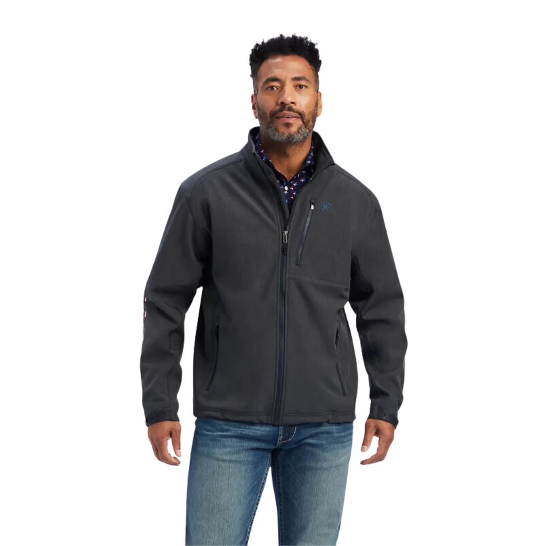 Ariat Men's Logo 2.0 Patriot Charcoal Jacket