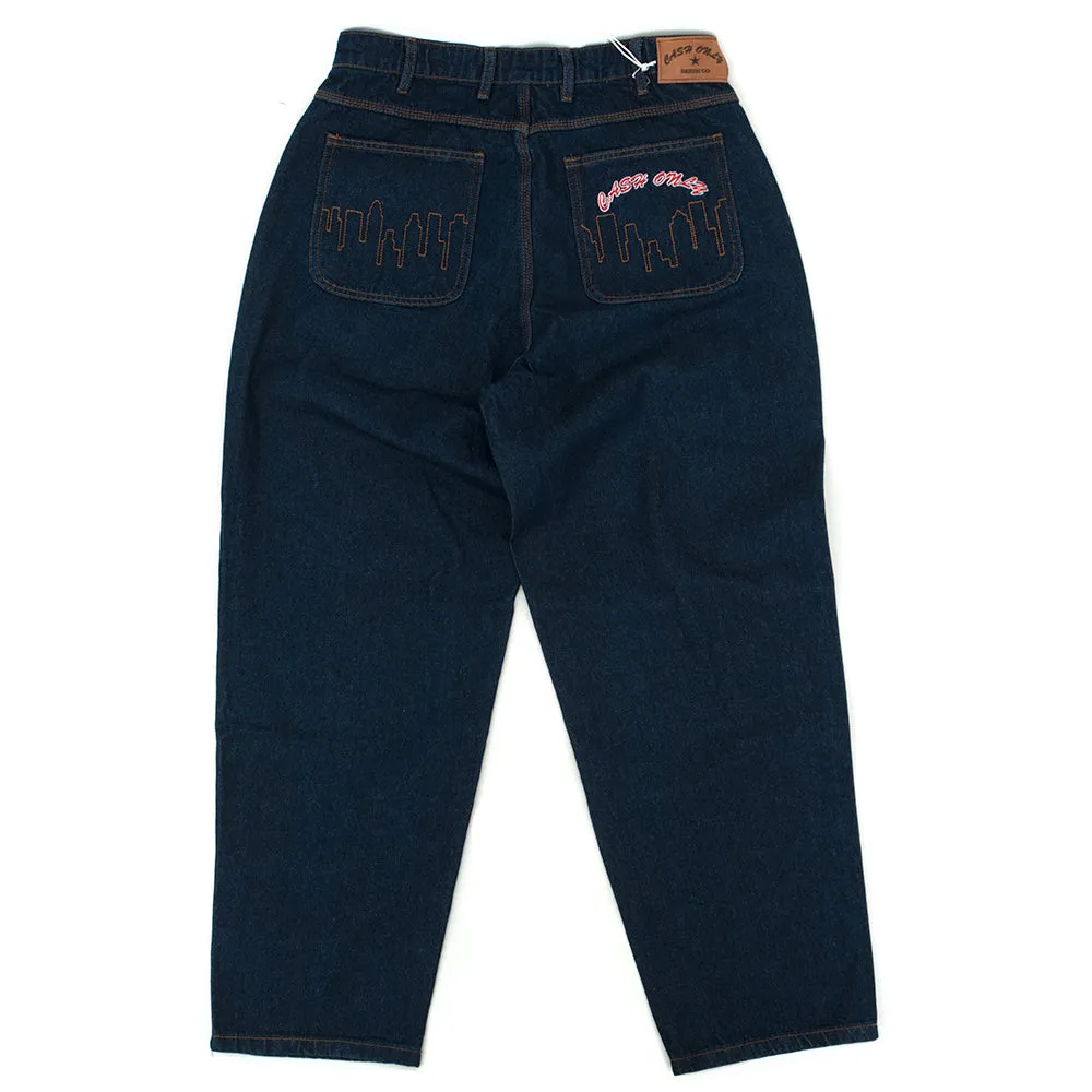 Baggy Denim Pant (Raw Indigo)