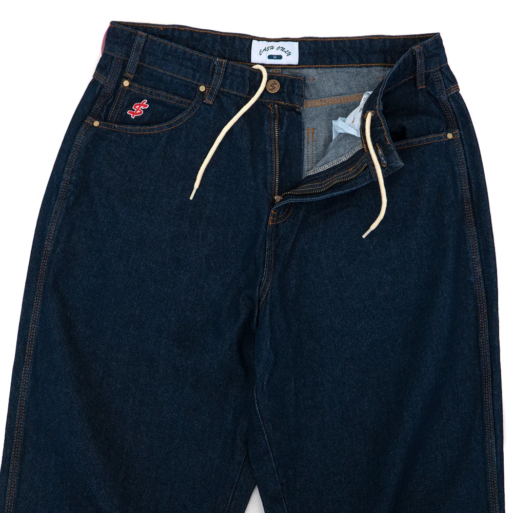 Baggy Denim Pant (Raw Indigo)