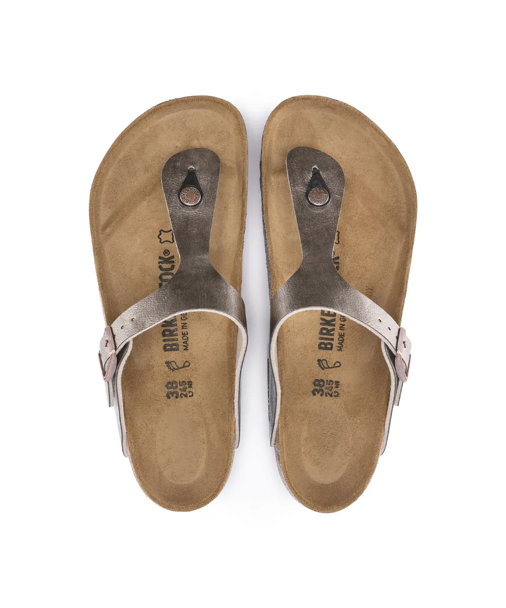 BIRKENSTOCK GIZEH REGULAR FIT IN TAUPE