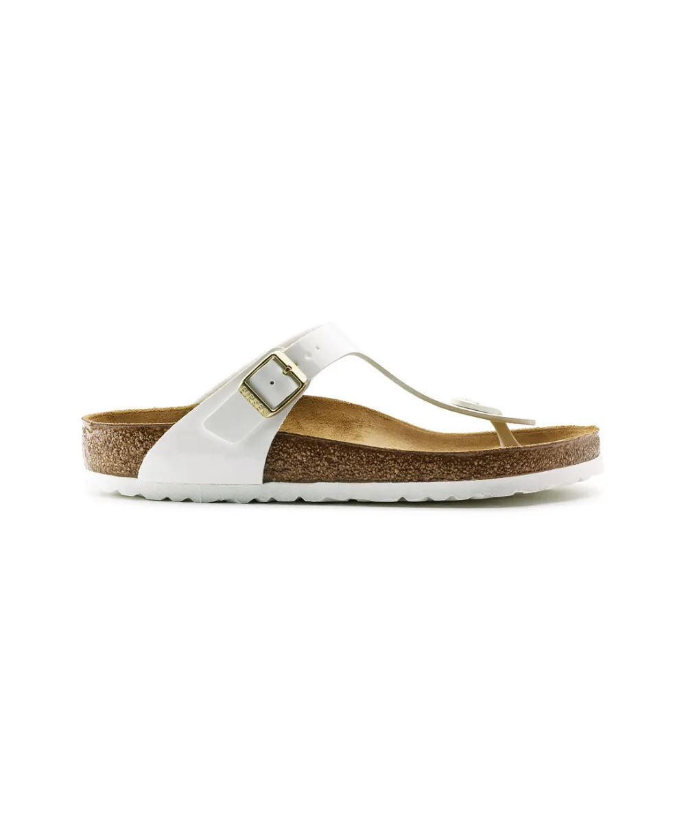 BIRKENSTOCK GIZEH REGULAR FIT IN WHITE