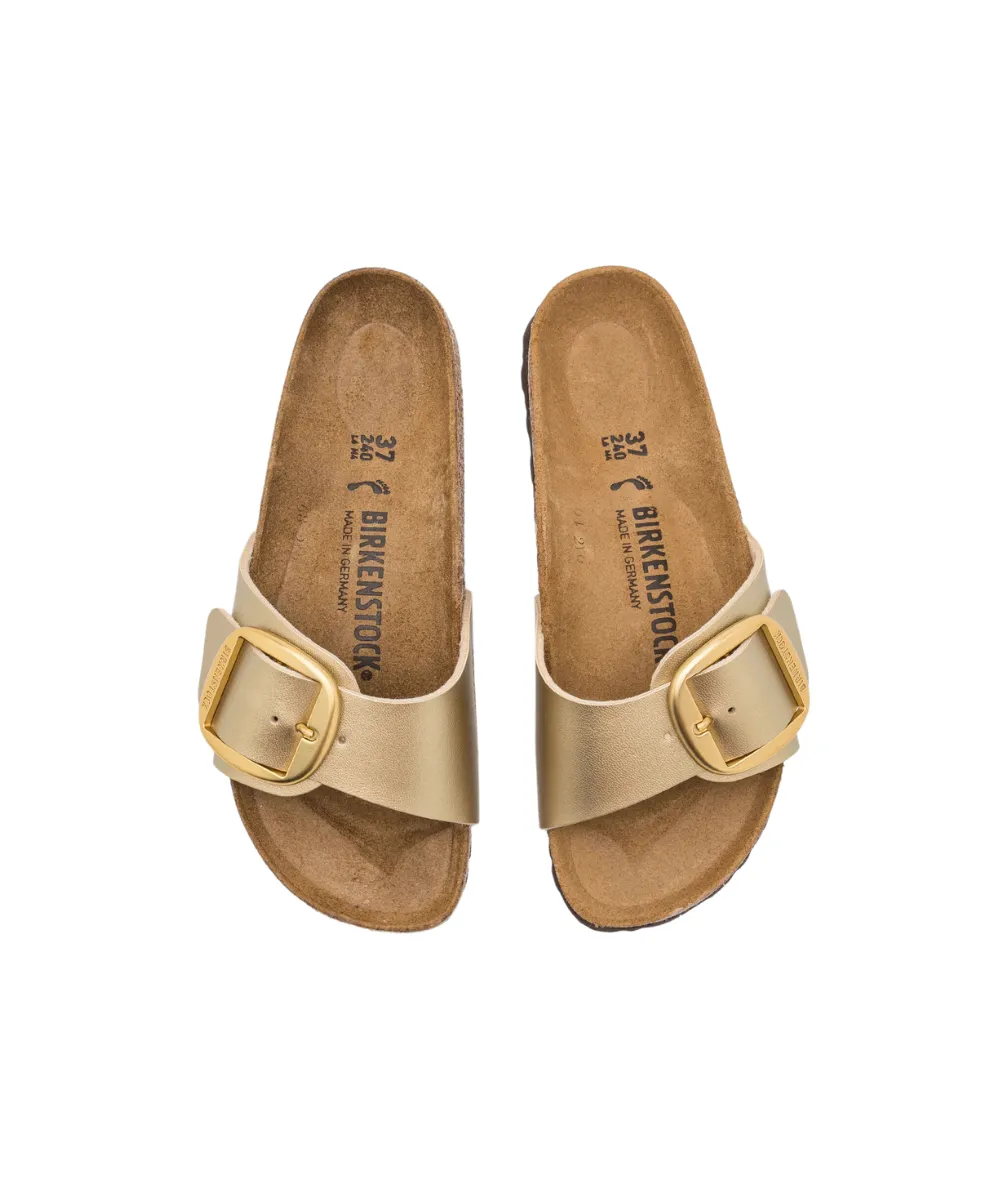 BIRKENSTOCK MADRID BIG BUCKLE NARROW FIT IN GOLD