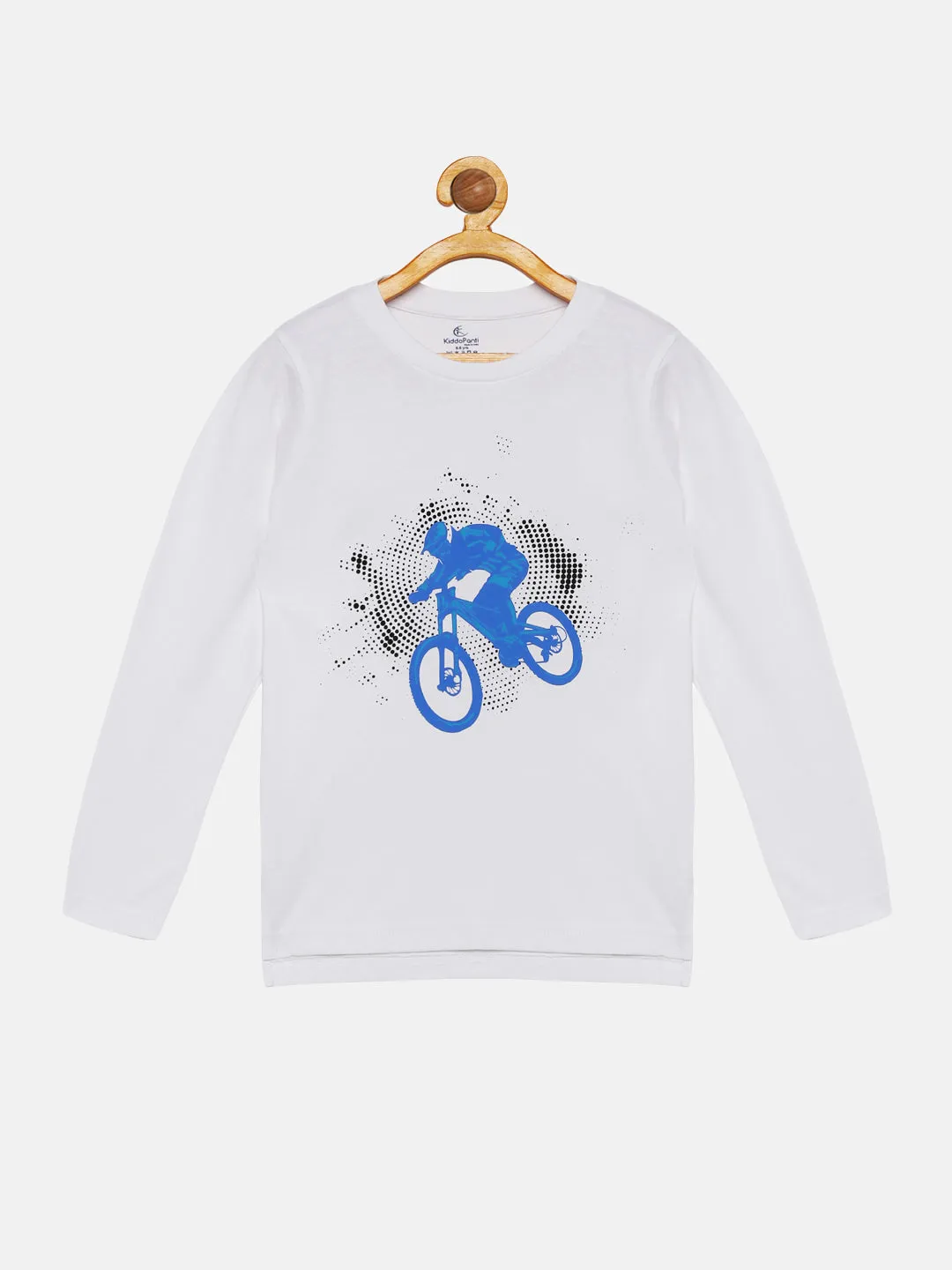 Boys Printed Full Sleeve Round Neck Tee