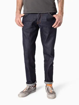 Bricker Comfort Stretch 13.5 oz Raw Japanese Pink Selvedge