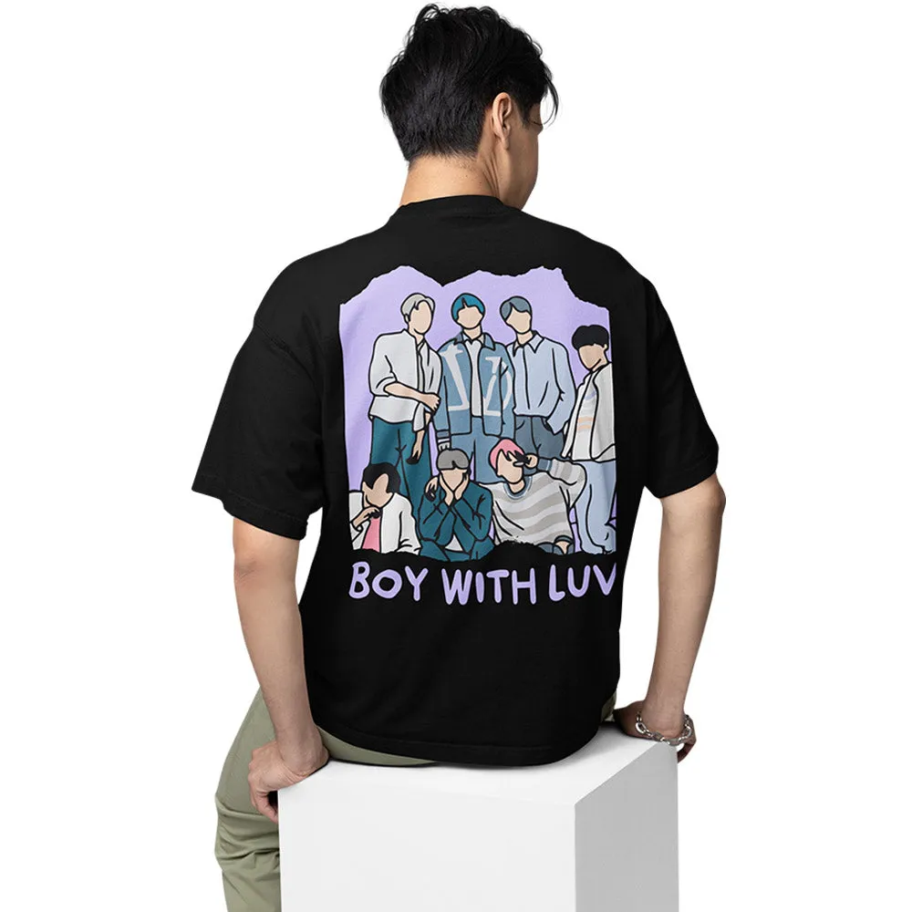 BTS Oversized T shirt - Boy With Luv