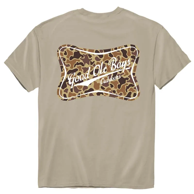 Camo Rectangle Short Sleeve T-Shirt