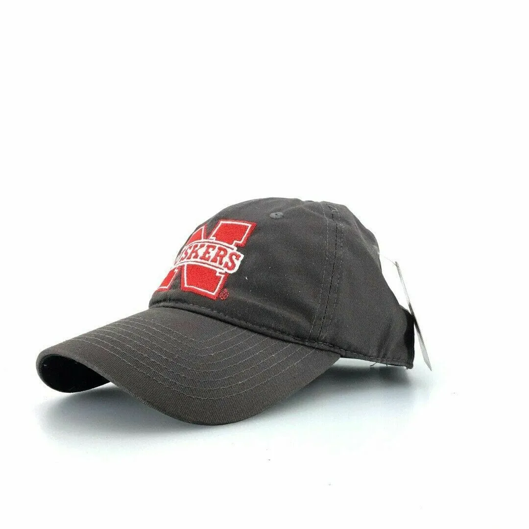 Chic College Collection Nebraska Huskers Adjustable SnapBack Hat, Gray