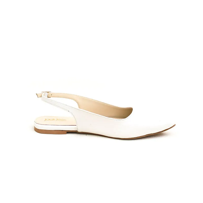 Clara Slingback White