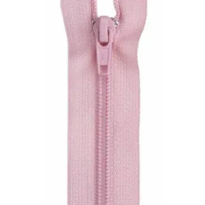 Coats Coil Separating Zipper 12in Light Pink