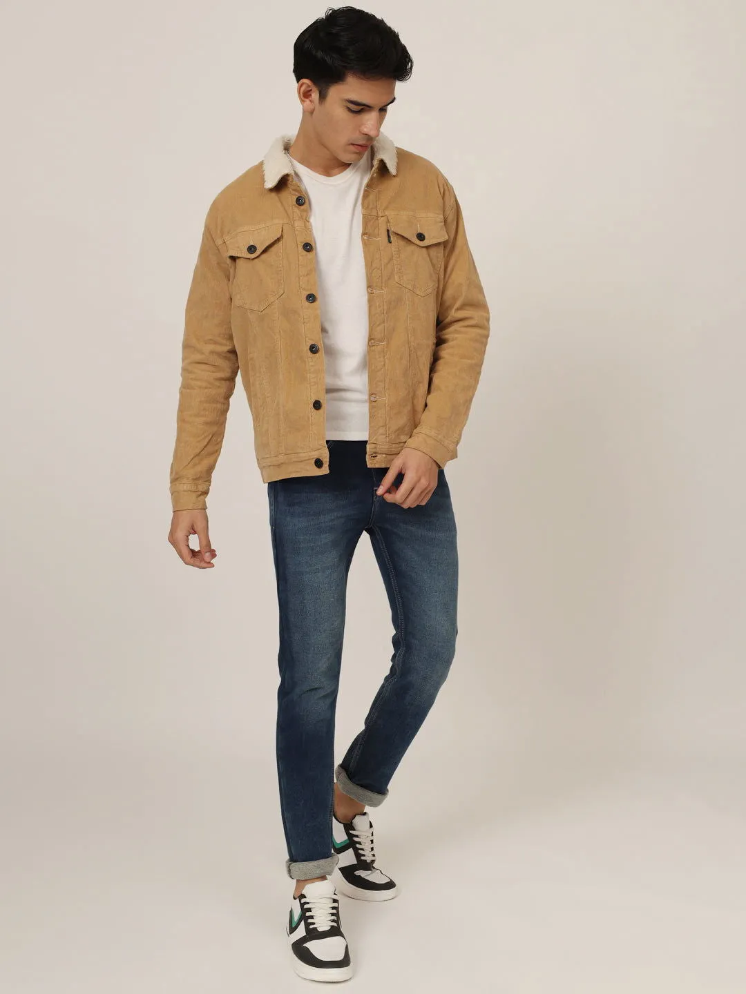 Cream corduroy jacket