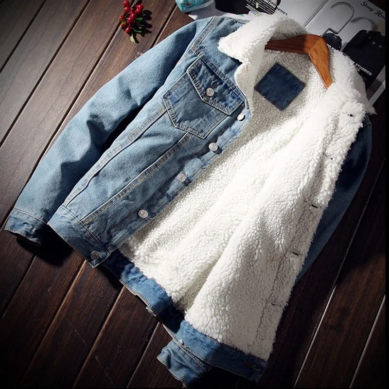 Denim Thick Warm Jackets