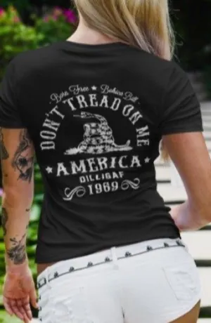 Don’t Tread on Me Ladies Tee