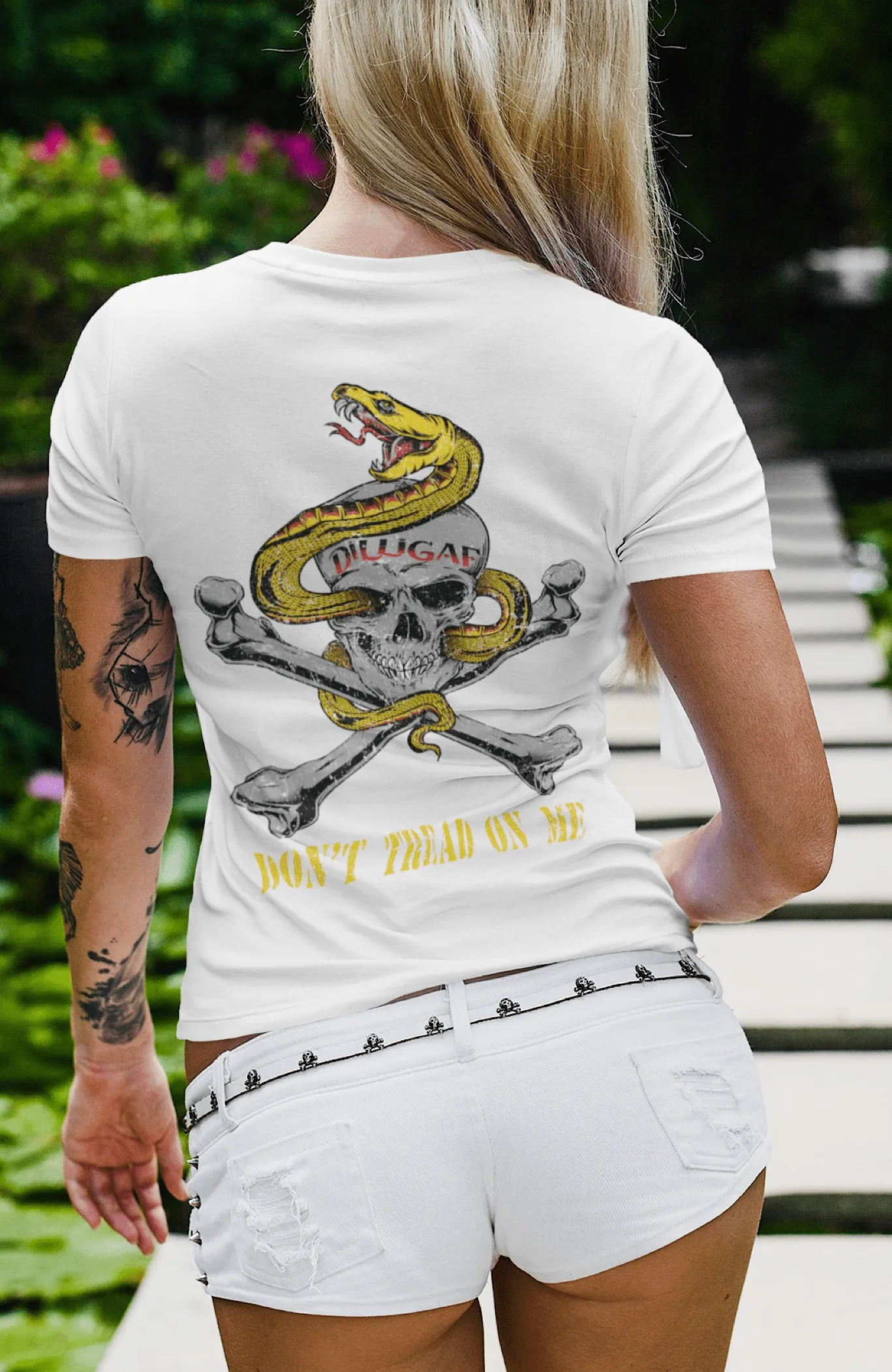 Don’t Tread on Me Ladies Tee