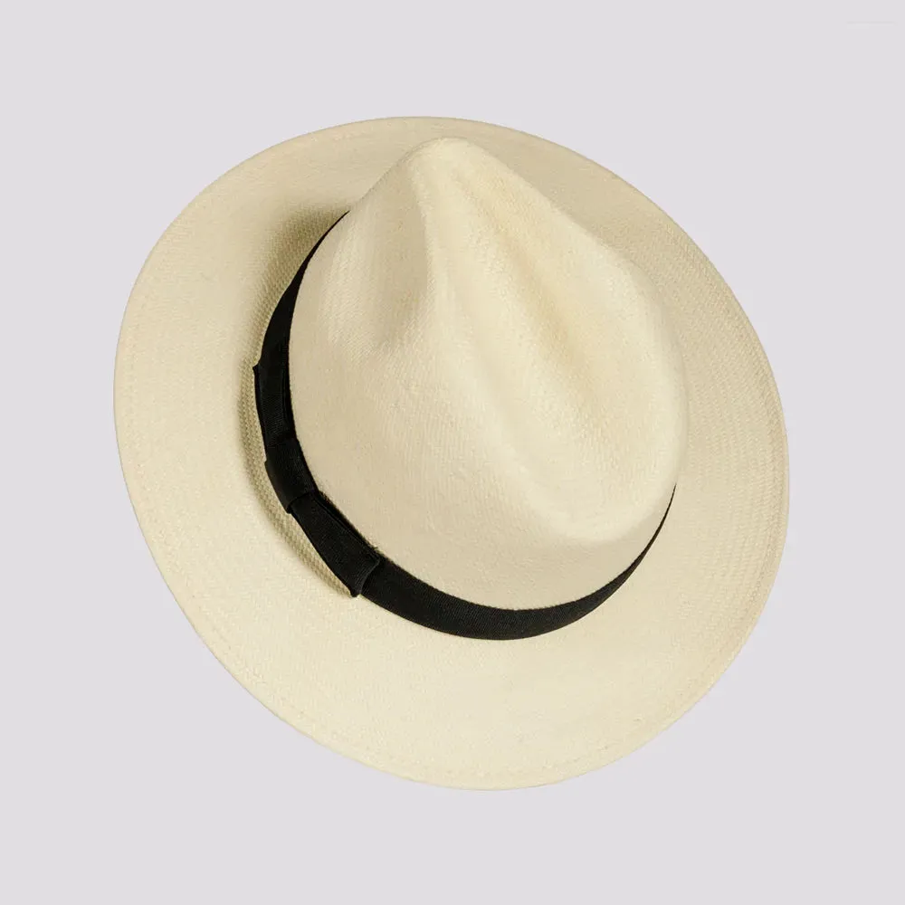 Havana | Womens Toyo Straw Fedora Hat with Downturned Brim