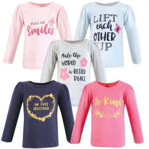 Hudson Baby Long Sleeve T-Shirts, Be Kind