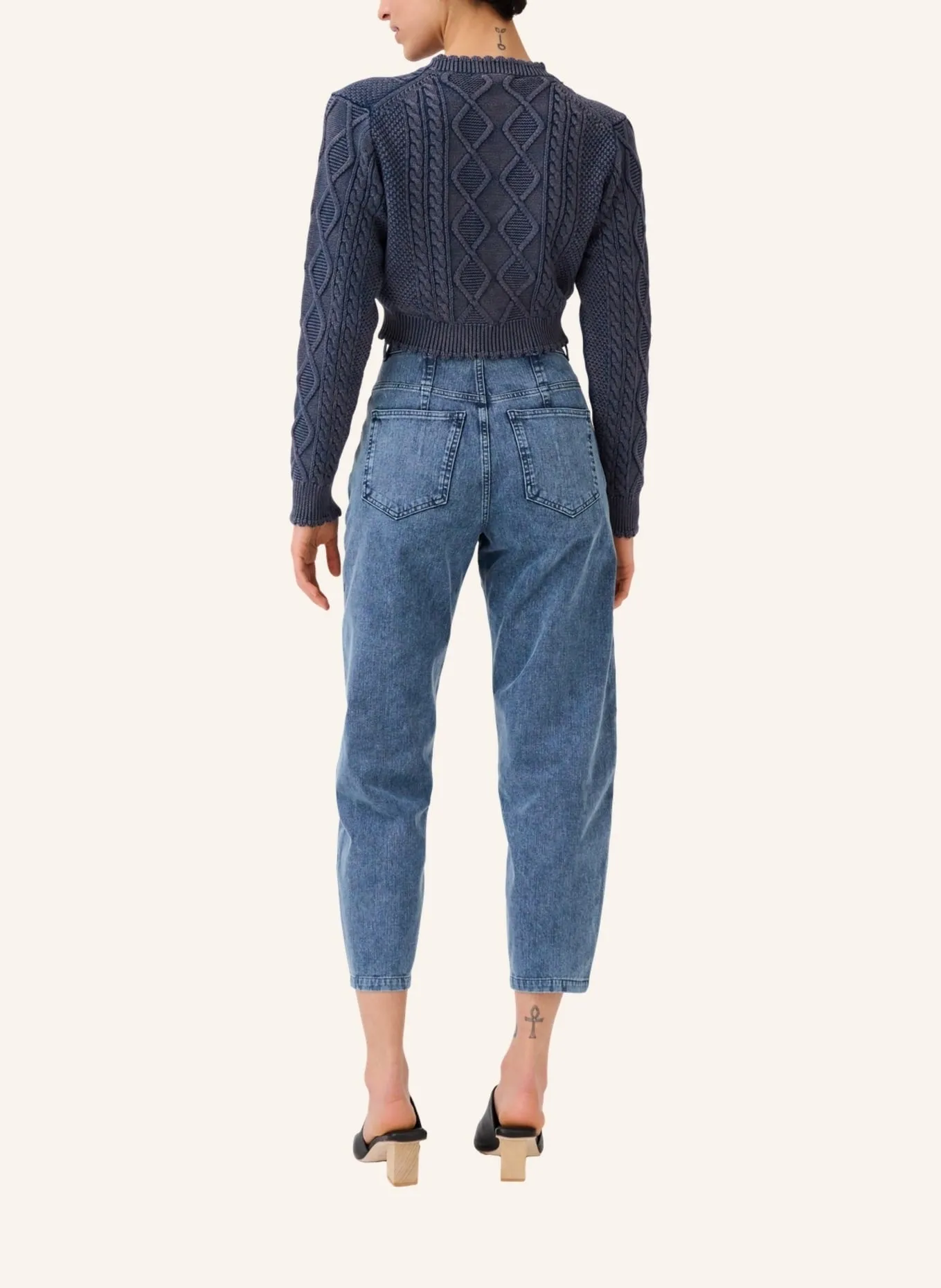 ITEM m6 Mom RELAXED HIGH RISE jeans, blue