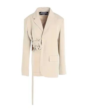 Jacquemus blazer, light gray