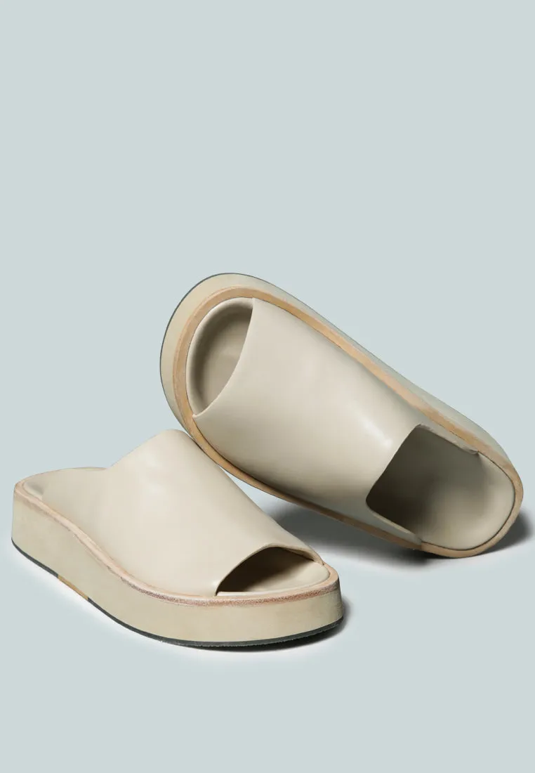 JOLIE Nude Platform Slip-On