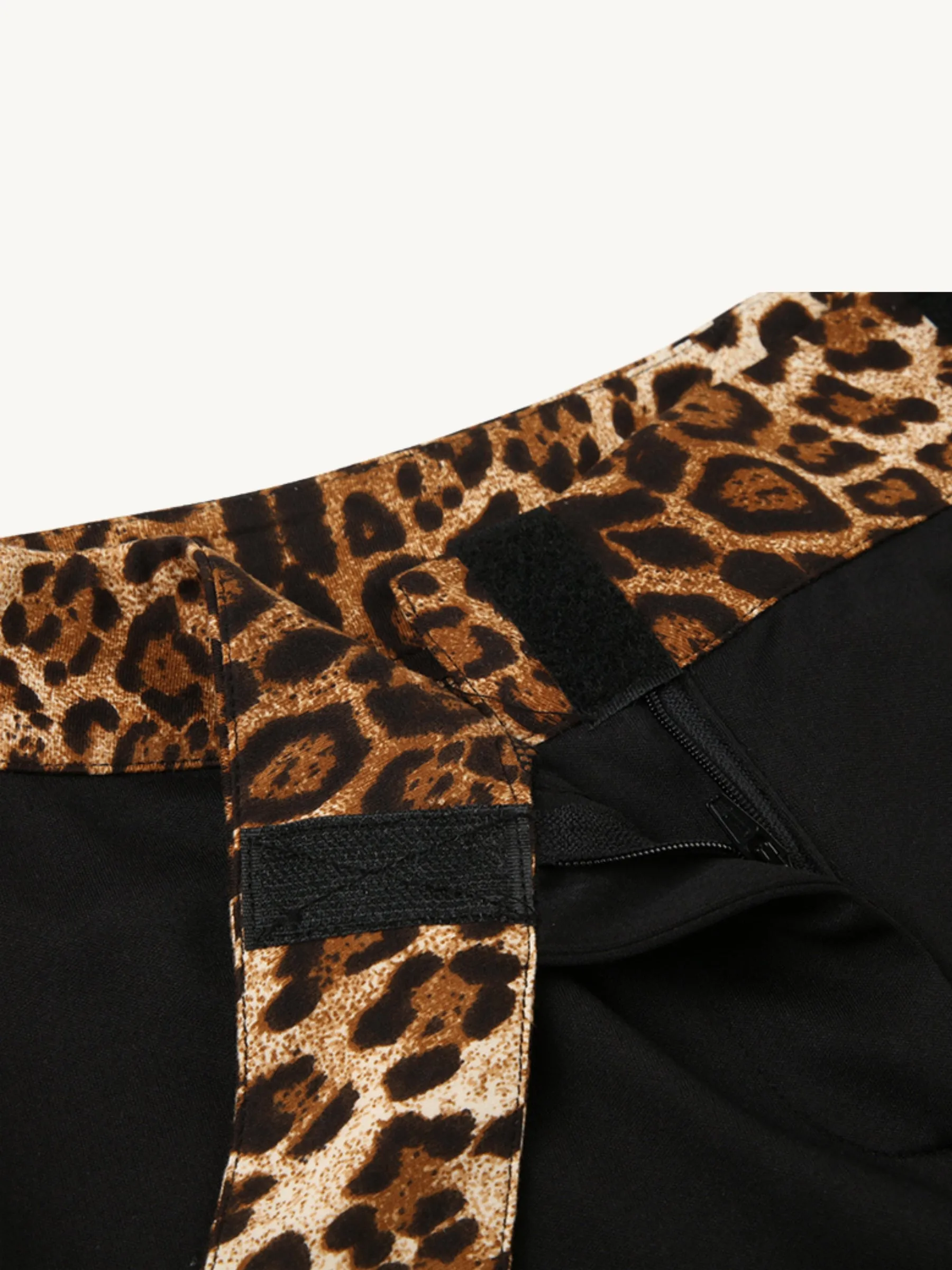 Keya Leopard Waist Flare Pants