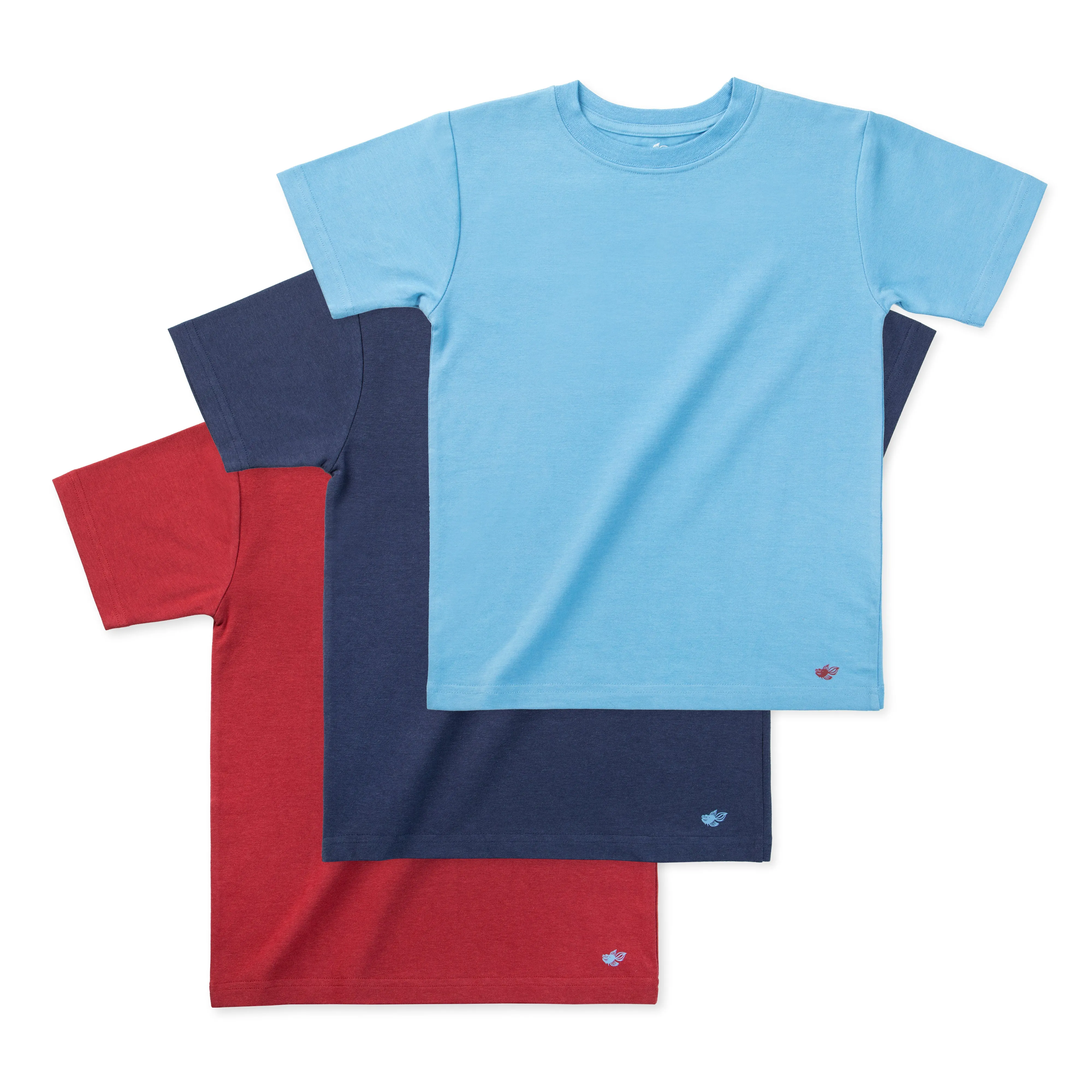 Logan Youth Boys Classic Tees (3-Pack)