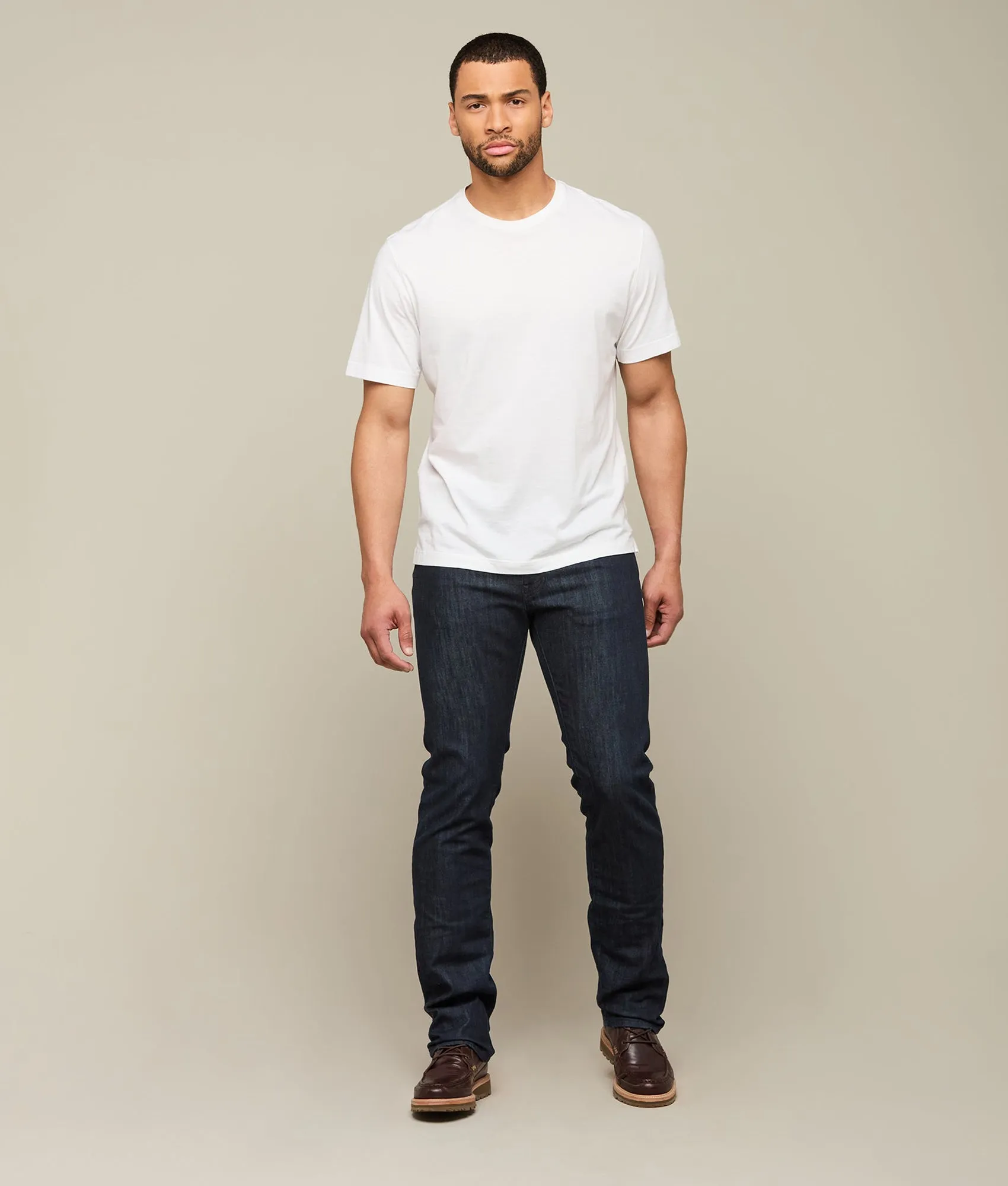 Lucchese Pima Cotton Tee :: White