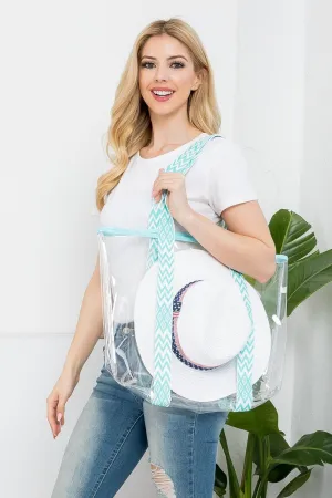 MB0193 Hat Carrying Clear Tote Bag