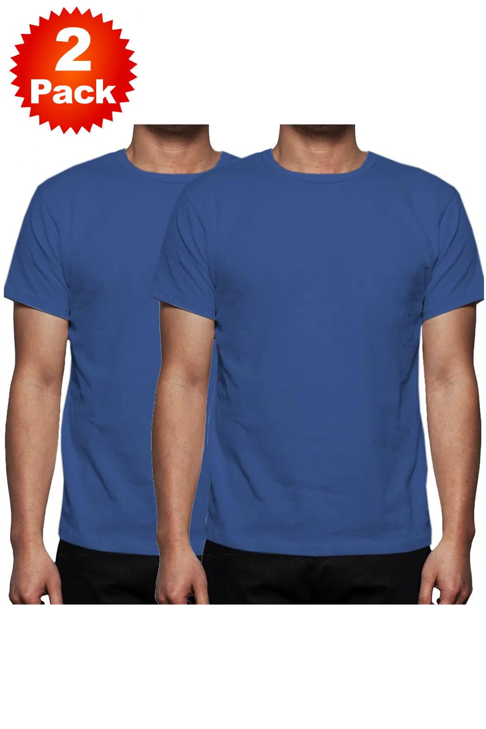 Mens Polycotton T-Shirt - Pack of 2