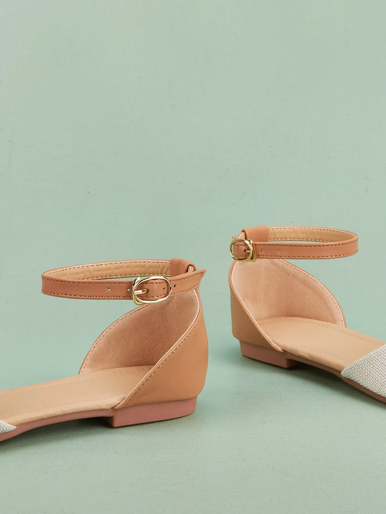 Minimalist Ankle Strap Flats