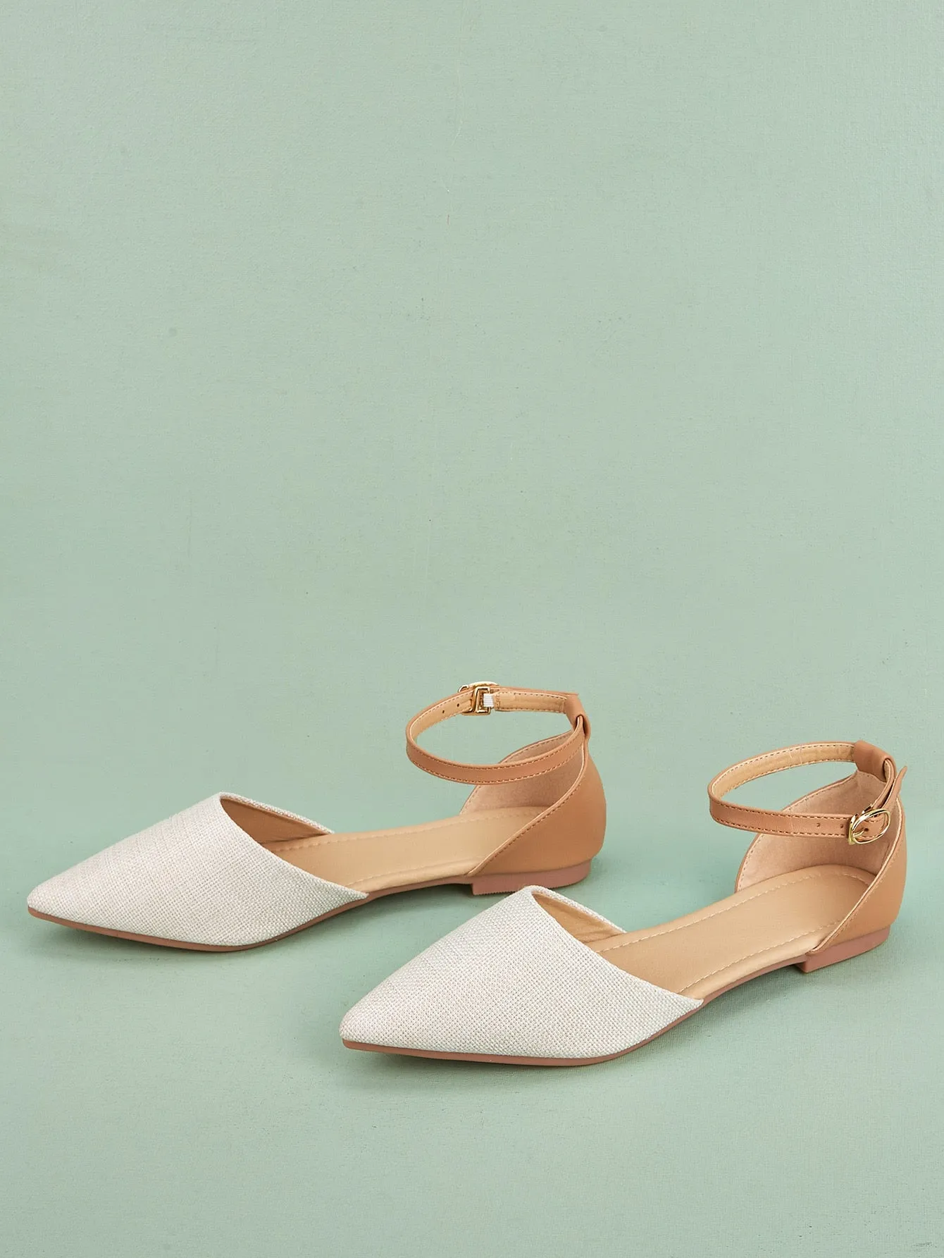 Minimalist Ankle Strap Flats