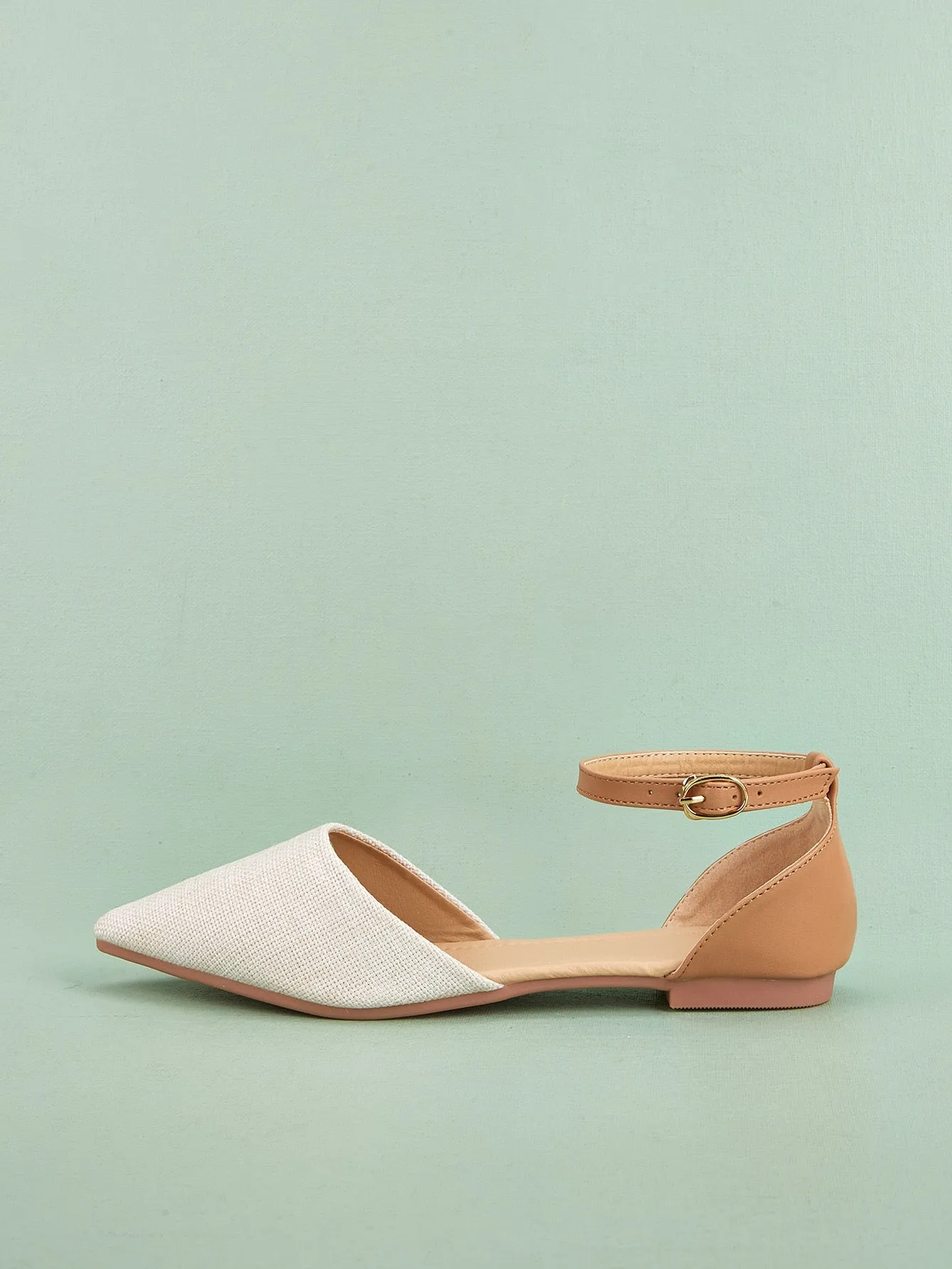 Minimalist Ankle Strap Flats