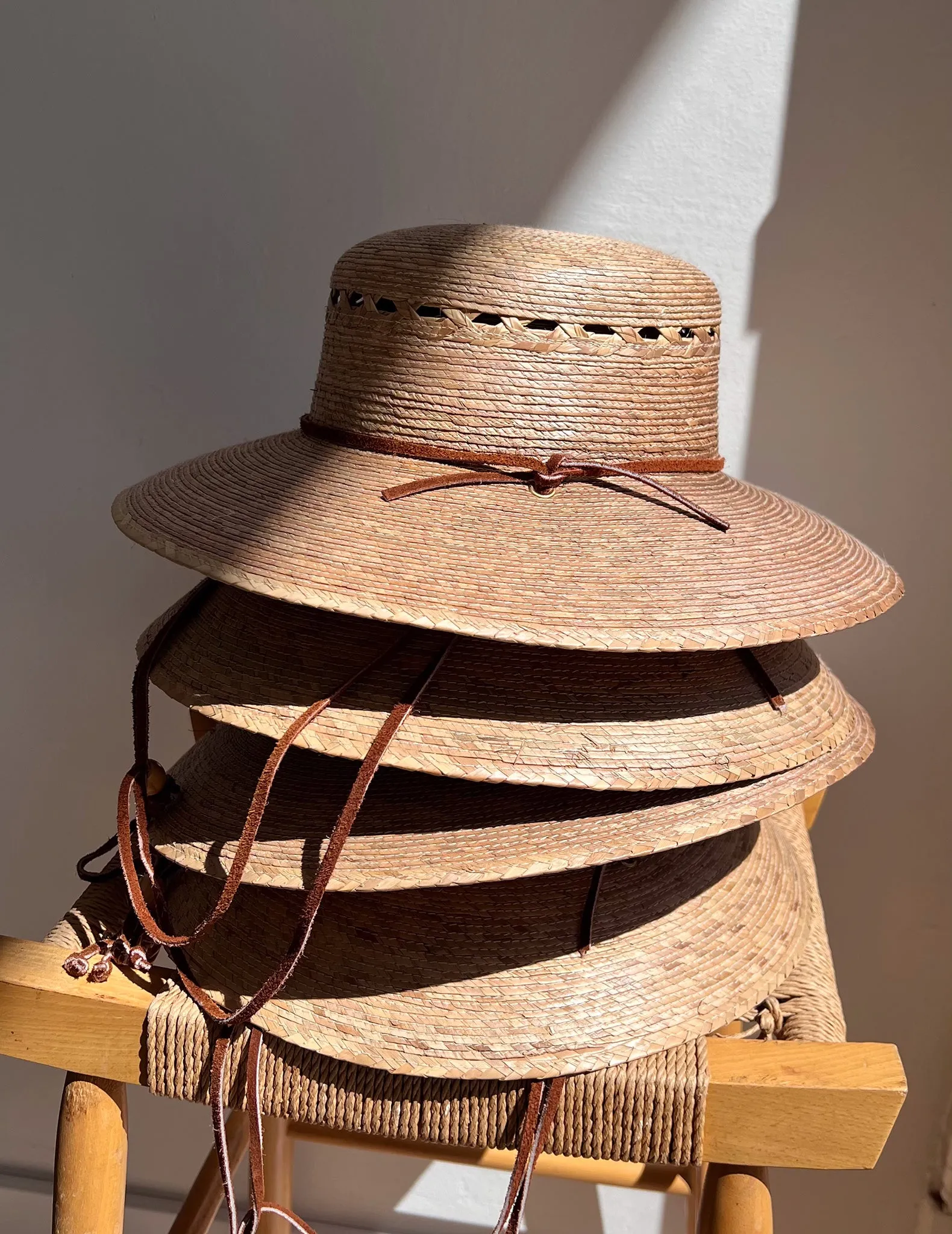 Nelly Palm Leaf Lattice Sun Hat