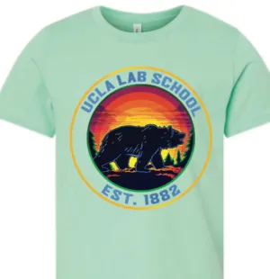 NEW! YOUTH Tee - Bruin Bear in Redwood Forest