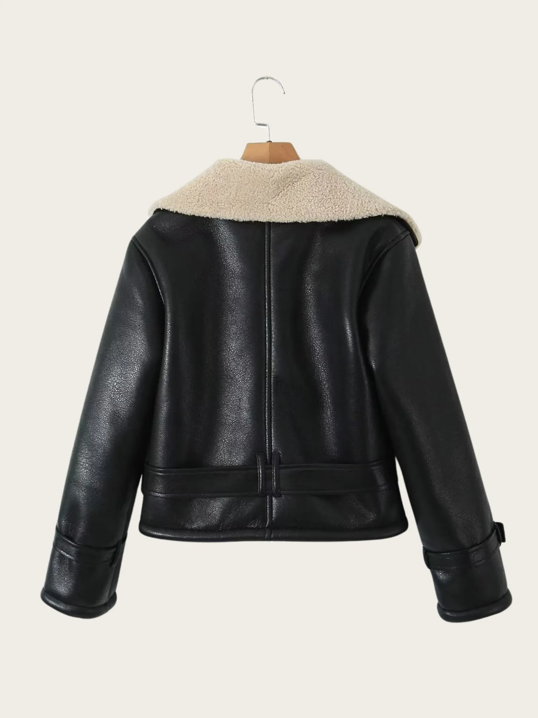 Odalis Faux Leather Jacket