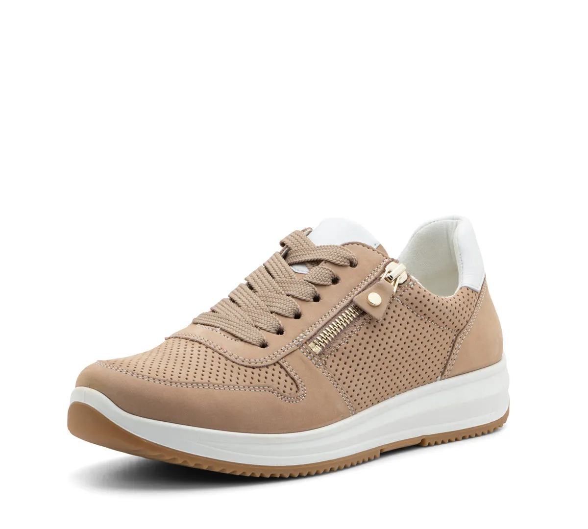 Opal Women's Perforated Zip Sneaker