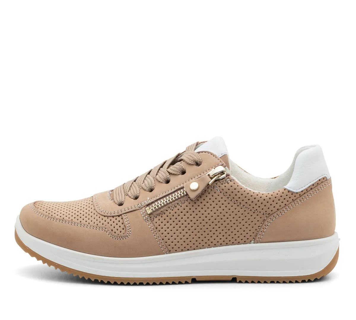 Opal Women's Perforated Zip Sneaker