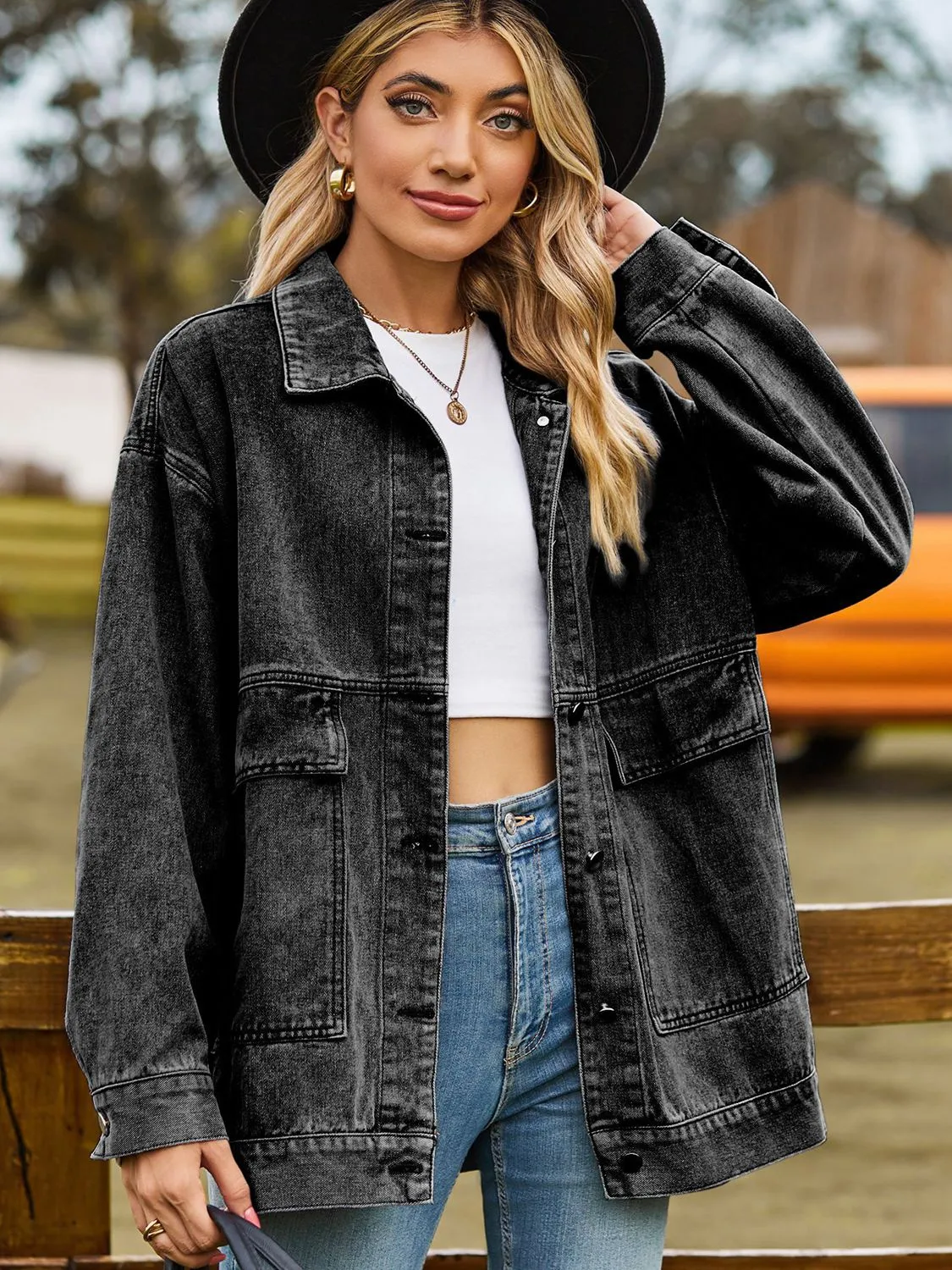 Oversized Denim Jacket