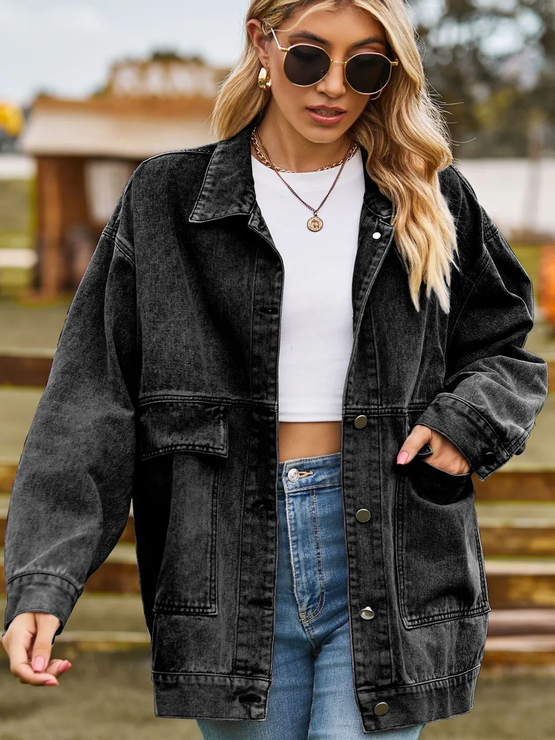 Oversized Denim Jacket