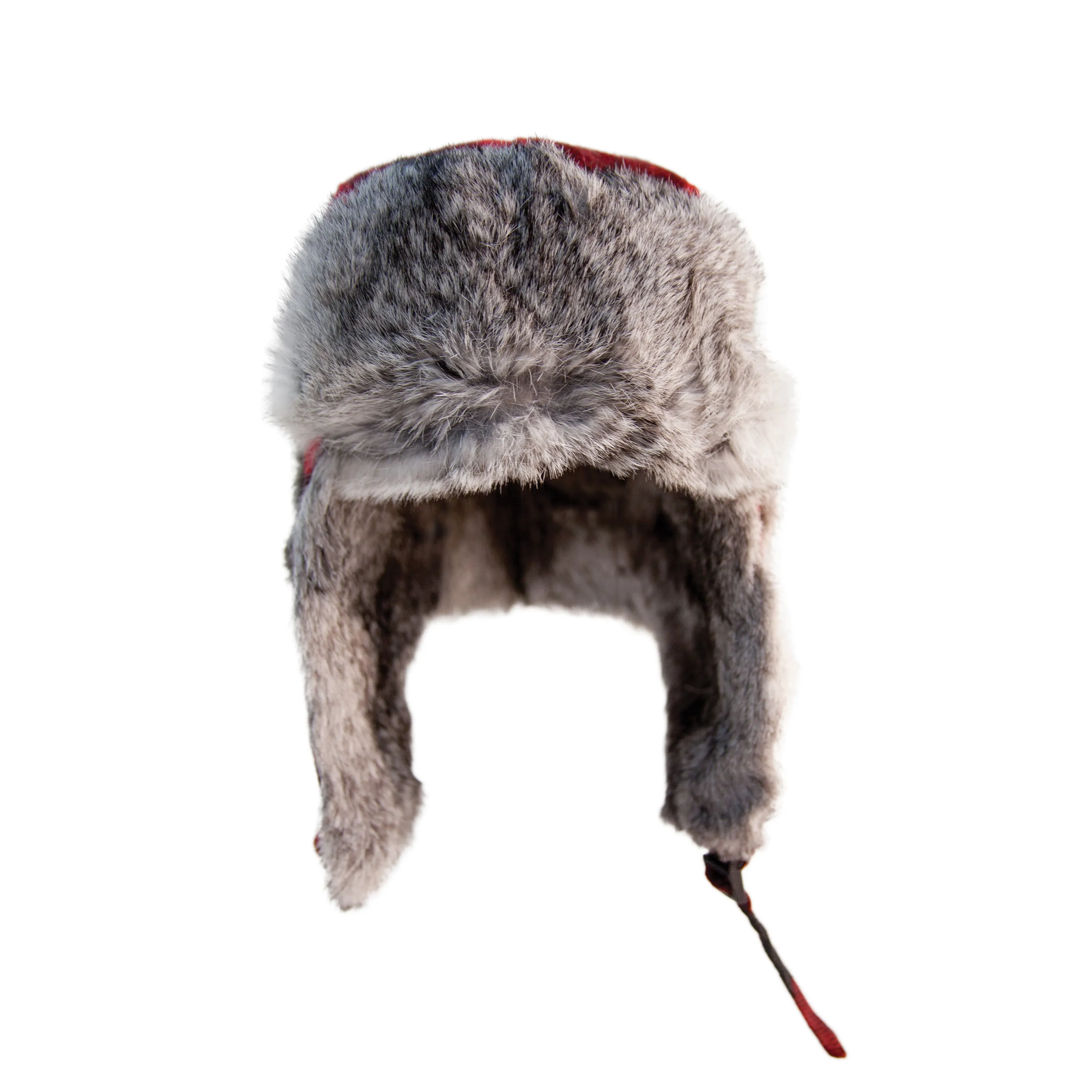 Plaid Alaskan Fur Hat