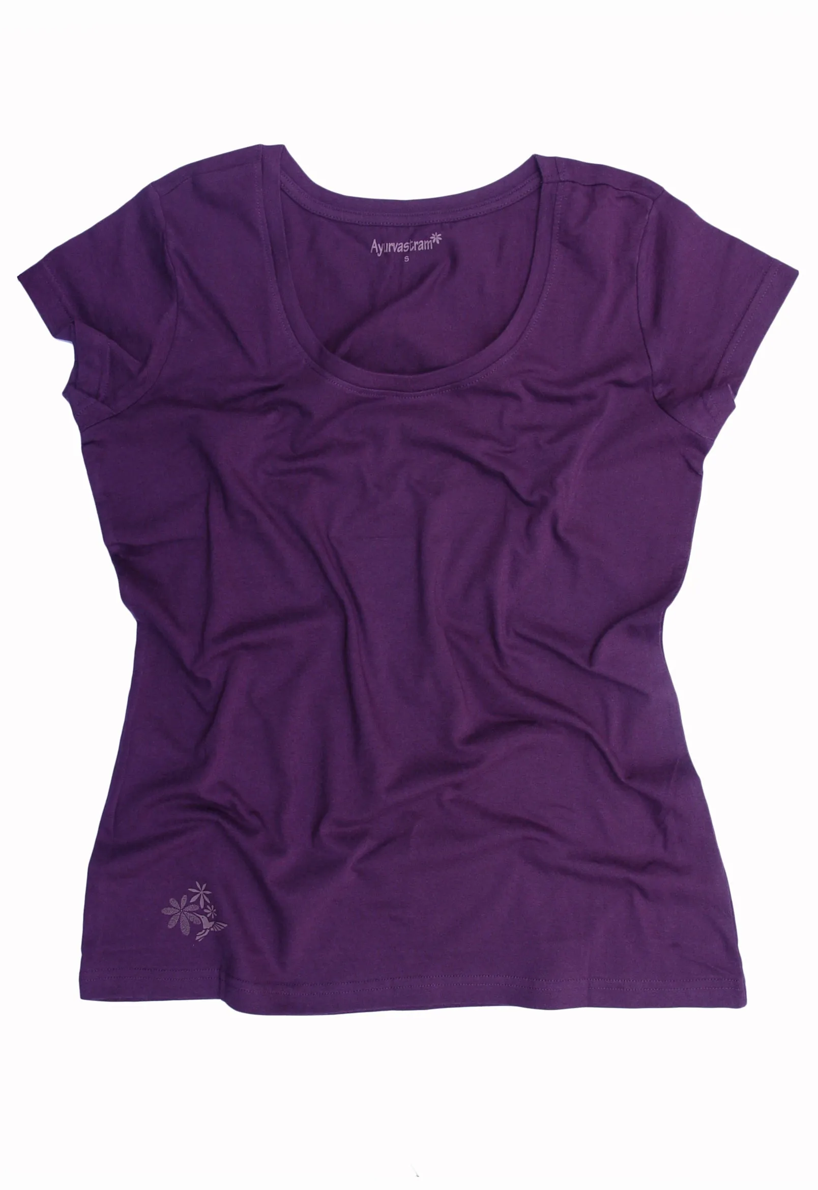 Pure Cotton Ladies Slub Jersey or Regular Jersey T-Shirt, Top