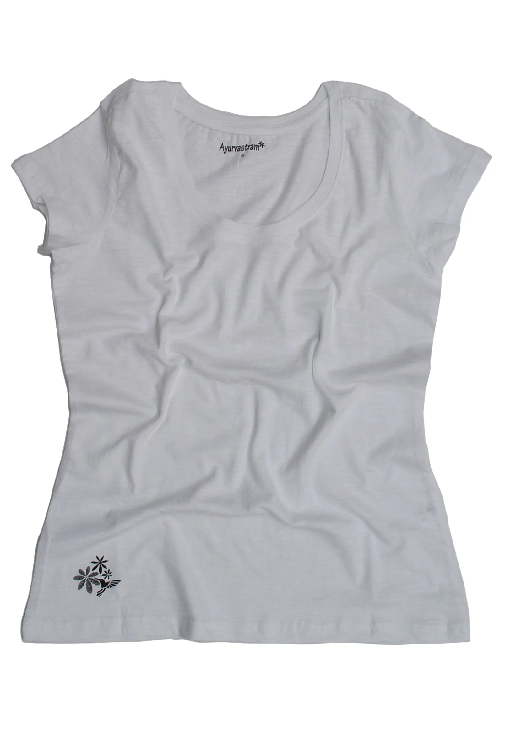 Pure Cotton Ladies Slub Jersey or Regular Jersey T-Shirt, Top