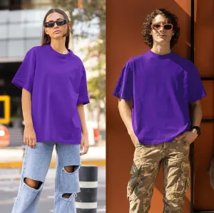 Purple Oversized T shirt