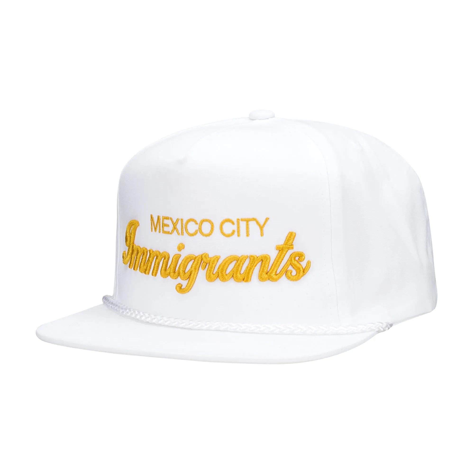 "Mexico City Immigrants" Classic Flat-Bill Snapback