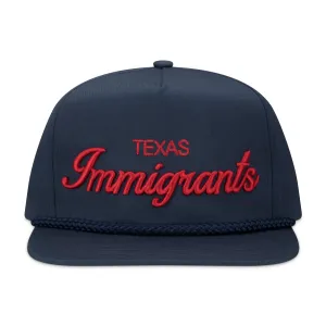 "Texas Immigrants" Classic Flat-Bill Snapback