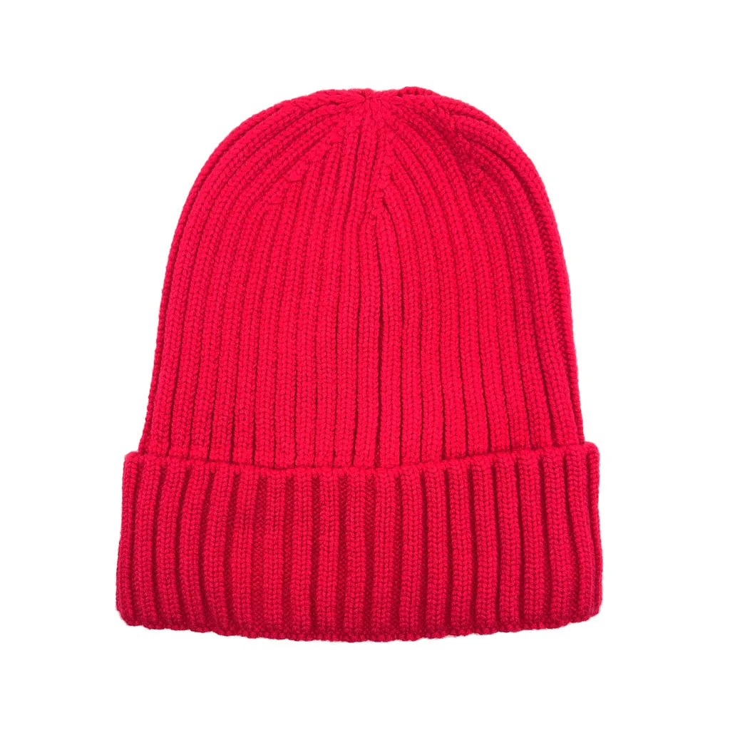 Ribbed Beanie Hat