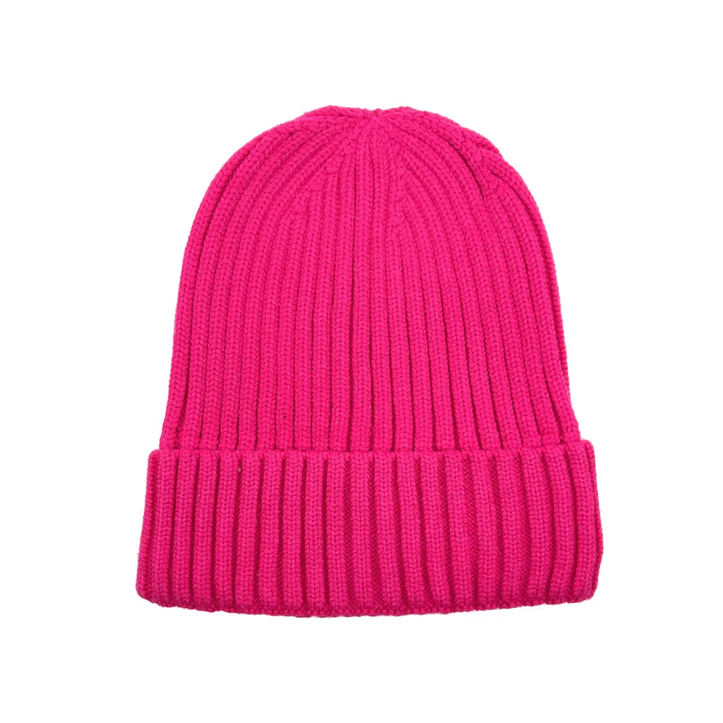 Ribbed Beanie Hat