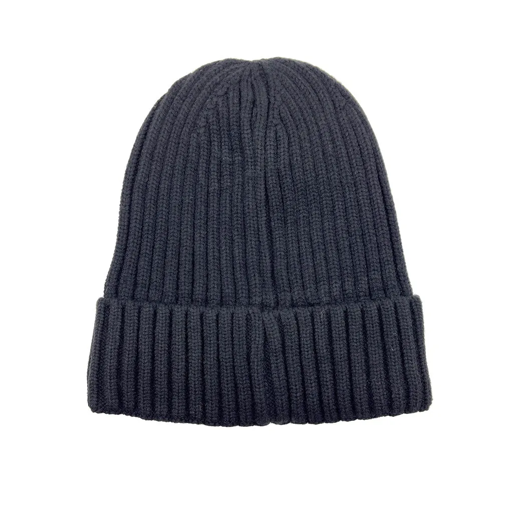 Ribbed Beanie Hat