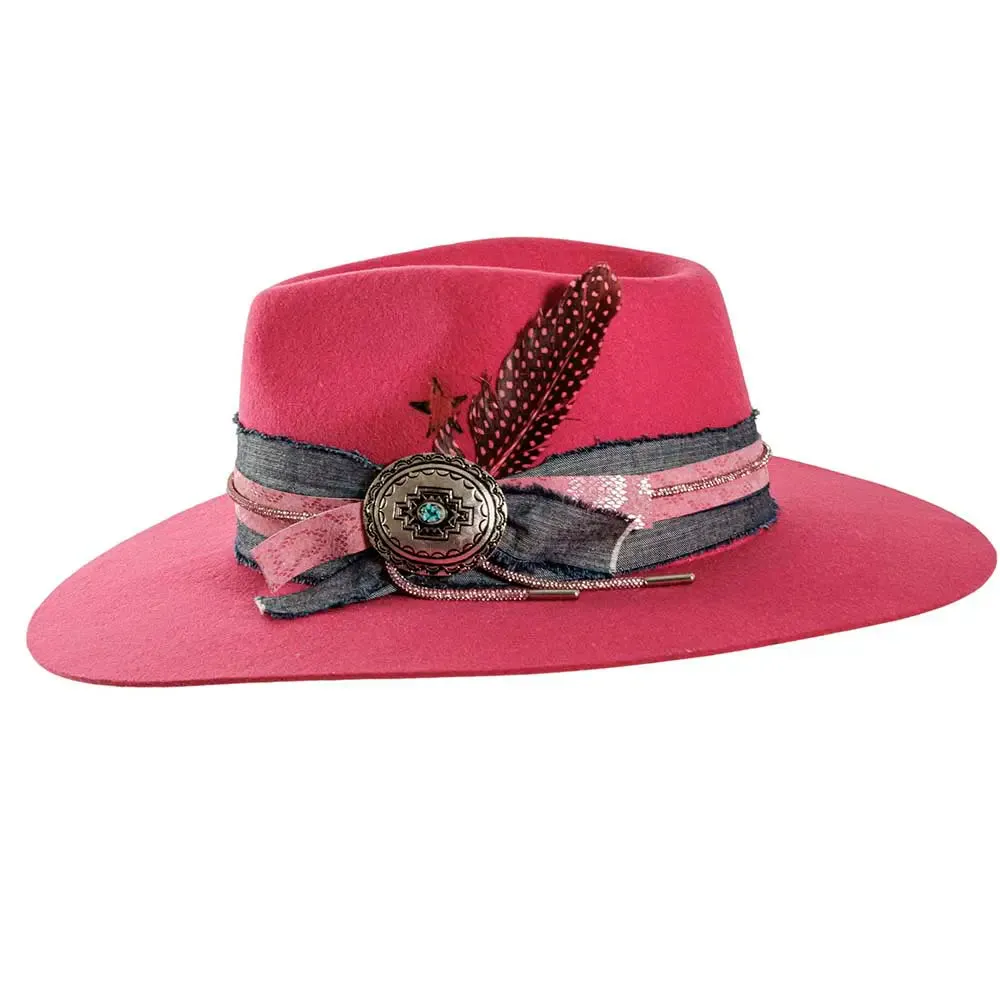 Rodeo Babe | Womens Felt Fedora Hat